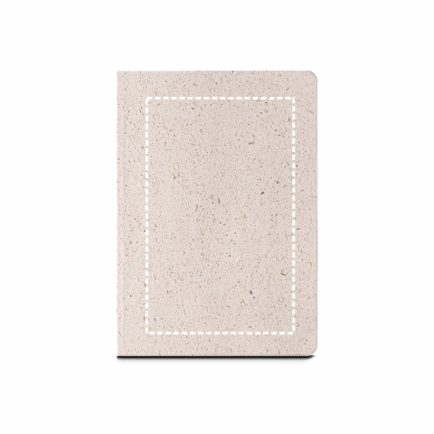 ORGANIC SEMI-RIGID. Notizbuch A5 mit semi-flexiblem Cover aus Elefantendung (80%) Naturhell | ohne Werbeanbringung | Nicht verfügbar | Nicht verfügbar | Nicht verfügbar