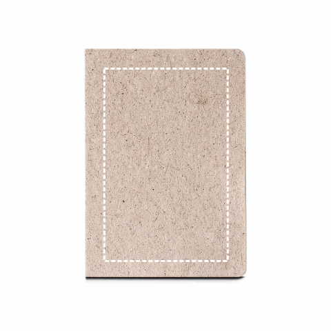 TEAPAD SEMI-RIGID. Notizbuch A5 mit semi-flexiblem Cover aus Teeblattverwertung (65%) Natur | ohne Werbeanbringung | Nicht verfügbar | Nicht verfügbar | Nicht verfügbar