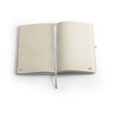 ANNE SUB. A5 Notizbuch aus recyceltem 300D-Polyester (100% rPET), ideal für die Sublimationspersonalisierung weiss | ohne Werbeanbringung | Nicht verfügbar | Nicht verfügbar | Nicht verfügbar