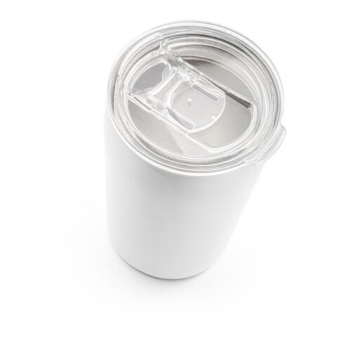 SLIDER. Reisebecher (Sublimation) aus Edelstahl 380 ml weiss | ohne Werbeanbringung | Nicht verfügbar | Nicht verfügbar | Nicht verfügbar
