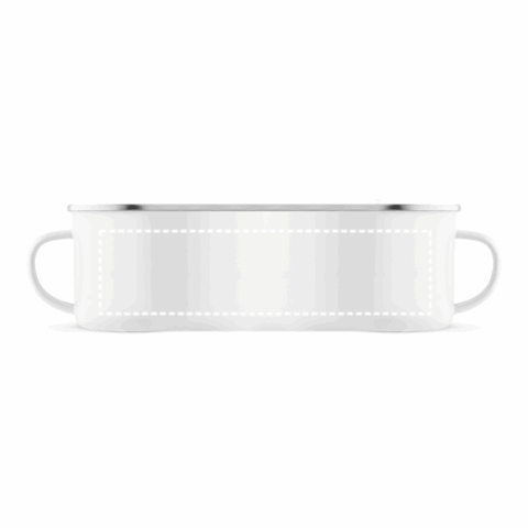 GOTZE SUB. Tasse (350 mL) aus Emaille geeignet für Sublimation weiss | ohne Werbeanbringung | Nicht verfügbar | Nicht verfügbar | Nicht verfügbar