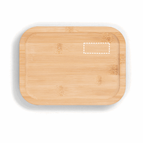 PORTOBELLO. Lunchbox. Hermetische Dose aus Borosilikatglas und Bambusdeckel 1000 mL Natur | ohne Werbeanbringung | Nicht verfügbar | Nicht verfügbar | Nicht verfügbar