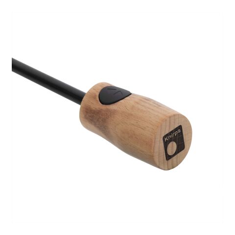 Knirps Timber duomatic dark grey | ohne Werbeanbringung | ohne Werbeanbringung