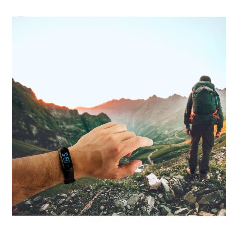 CALATRAVA. Intelligentes Sportarmband mit 3 Tagen Akkulaufzeit aus ABS und TPU schwarz | ohne Werbeanbringung | Nicht verfügbar | Nicht verfügbar | Nicht verfügbar