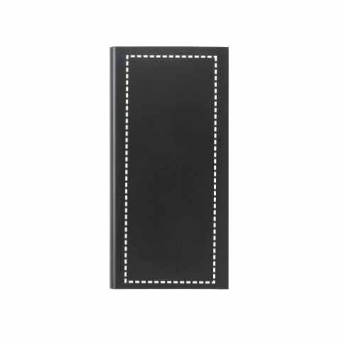 CLERK. 8'000 mAh Powerbank mit Solarpanel aus 100% recyceltem Aluminium schwarz | ohne Werbeanbringung | Nicht verfügbar | Nicht verfügbar | Nicht verfügbar