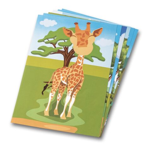 MADAGASCAR. Sticker-Set mit sechs Blättern weiss | ohne Werbeanbringung | Nicht verfügbar | Nicht verfügbar | Nicht verfügbar