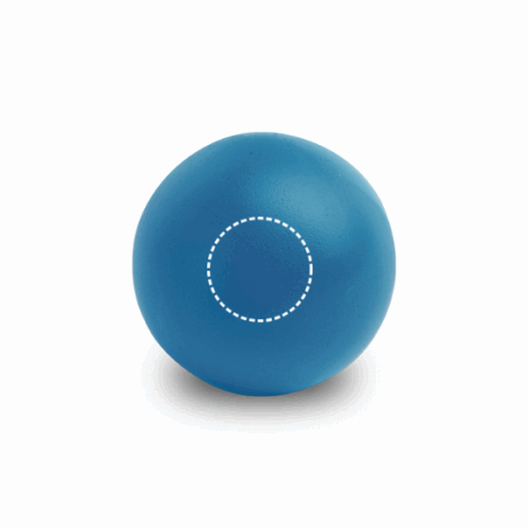 CHILL. Anti-Stressball aus PU Blau | ohne Werbeanbringung | Nicht verfügbar | Nicht verfügbar