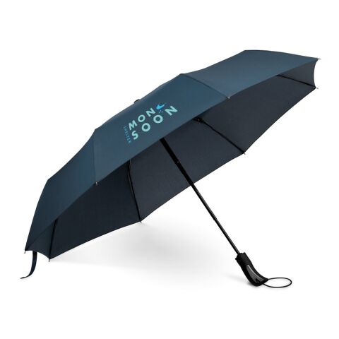 CAMPANELA. Regenschirm aus 190T Pongé mit automatischer Öffnung und Schließung Schwarz | ohne Werbeanbringung | Nicht verfügbar | Nicht verfügbar | Nicht verfügbar