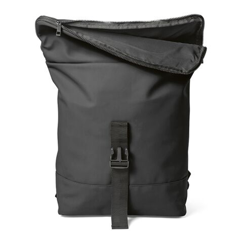 Milan 24L Rucksack aus rPU und rPET. Laptops bis 17" Schwarz | ohne Werbeanbringung | Nicht verfügbar | Nicht verfügbar | Nicht verfügbar