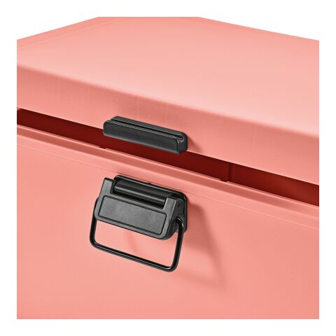 Bangkok 12L Kühlbox aus rABS. Pastellfarben Lachs | ohne Werbeanbringung | Nicht verfügbar | Nicht verfügbar | Nicht verfügbar