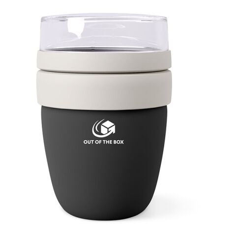 Rembrandt 800 Thermobehälter recy.Edelstahl, 760 ml. Mit 2 Fächern Schwarz | ohne Werbeanbringung | Nicht verfügbar | Nicht verfügbar | Nicht verfügbar