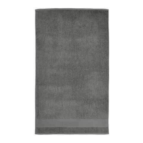 Boticelli XL Handtuch recy. Baumwolle 500 gsm EU anthrazit | ohne Werbeanbringung