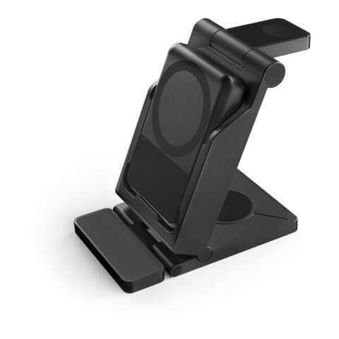 Trinifty Wireless Charger recy.ABS 5 000 mAh Schwarz | ohne Werbeanbringung