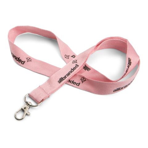 Bambus Lanyards PMS Wunschfarbe | ohne Werbeanbringung | 20 mm | Handyschlaufe | Ohne Verschluss | Ohne Safetyclip | Ausweishülle hoch