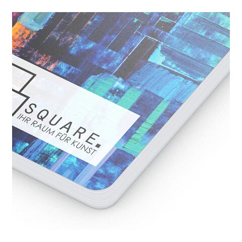 Notizbuch Flexx-Book Umfang groß Karton-Softcover individuell bedruckt DIN A4 | ohne Werbeanbringung | Karton glänzend | Punktraster
