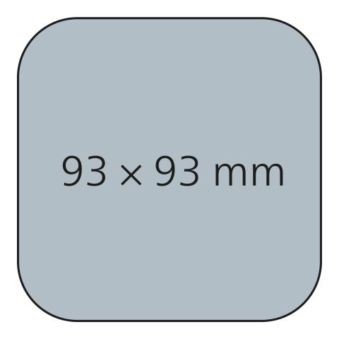 Bierdeckel beidseitig individuell gestaltbar 93 × 93 mm | ohne Werbeanbringung | ohne Werbeanbringung | quadratisch (93 × 93 mm)