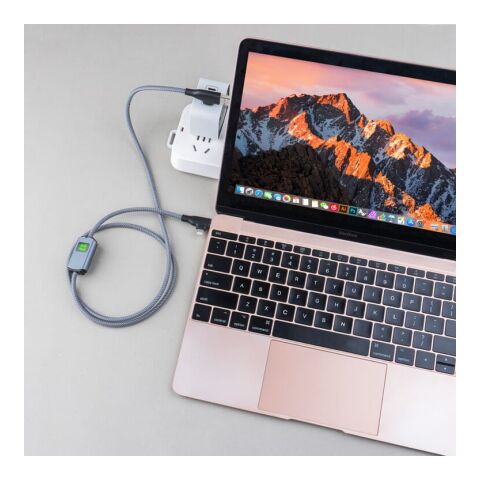 Xoopar Allure GRS PD-Kabel mit Datenübertragung Dunkelgrau