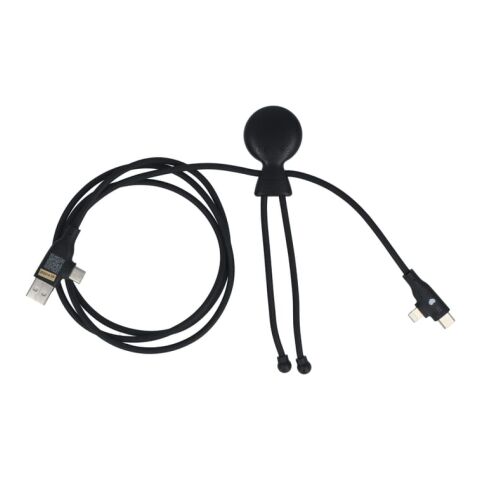 Xoopar Mr. Bio Lang 60W PD Multi-Ladekabel 1.2 Meter Schwarz | ohne Werbeanbringung | Nicht verfügbar | Nicht verfügbar