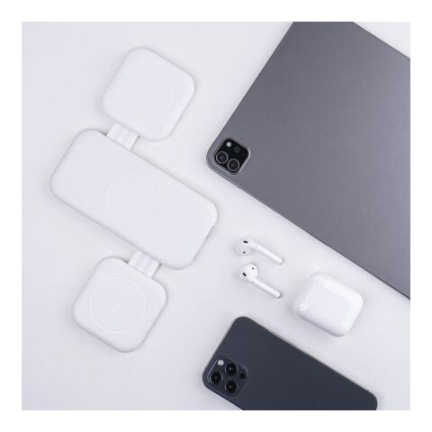 3188 | Xoopar Trafold 3 Wireless charger 15W Weiss | ohne Werbeanbringung | Nicht verfügbar | Nicht verfügbar | Nicht verfügbar