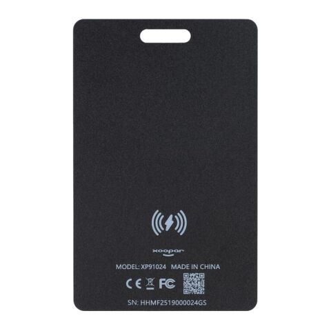 Xoopar ICE-Card Ultradünne Tracker-Karte wiederaufladbar Schwarz | Digitaldruck | Seite 1 | 64 mm x 53 mm
