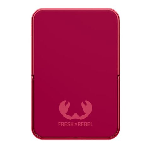 Fresh 'n Rebel Kabellose Powerbank 10000 mAh kompatibel mit MagSafe Rot Weiß | ohne Werbeanbringung | Nicht verfügbar | Nicht verfügbar