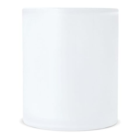 Mallorca Sublimations Becher aus gefrostetem Glas 335ml Transparent
