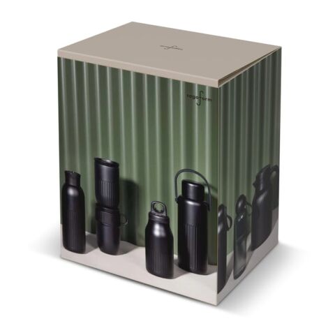 Sagaform Trine Thermokaraffe (recycelt) 1.5 L Schwarz | ohne Werbeanbringung | Nicht verfügbar | Nicht verfügbar
