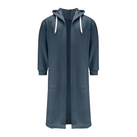 Kosta Linnewafveri Bademantel College L/XL Blau Weiss