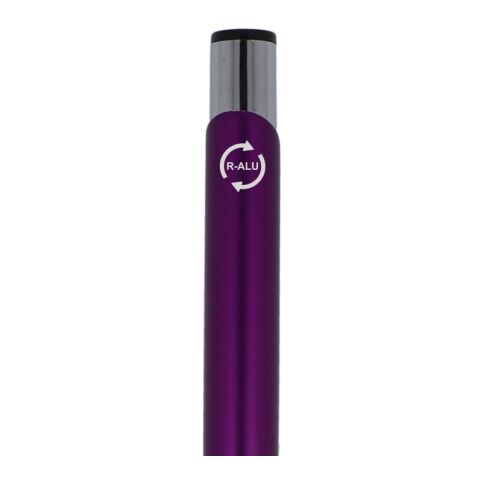 Alicante matt R-AL schwarze Tinte Transparent Violett | Gravur | in Verlängerung vom Clip | 30 mm x 8 mm | Nicht verfügbar