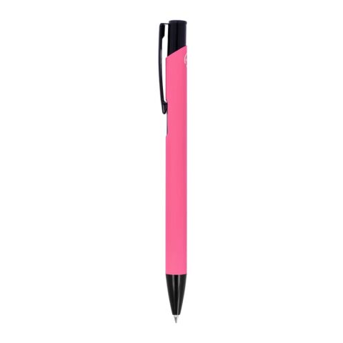 Alicante Soft Touch R-AL blaue Tinte Rosa-Schwarz | Gravur | in Verlängerung vom Clip | 50 mm x 8 mm | Nicht verfügbar