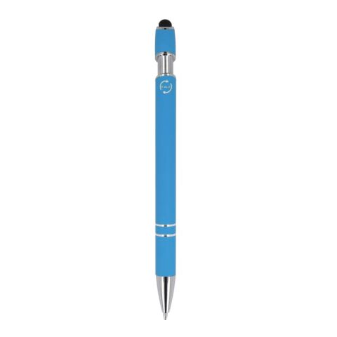Paris Soft Touch R-AL blaue Tinte Hellblau | Gravur | 90° vom Clip | 56 mm x 8 mm | Nicht verfügbar