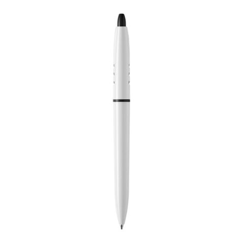 Kugelschreiber S30 hardcolour Weiss-Schwarz | 1-farbiger Siebdruck | 90° vom Clip | 45 mm x 25 mm | Nicht verfügbar