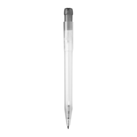 Kugelschreiber Ingeo TM Pen Clear Transparent Schwarz | 1-farbiger Siebdruck | in Verlängerung vom Clip | 45 mm x 25 mm | Nicht verfügbar