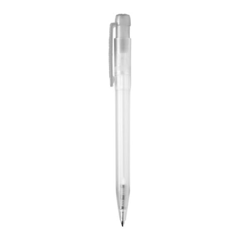 Kugelschreiber Ingeo TM Pen Clear Transparent Transparent | 1-farbiger Siebdruck | 90° vom Clip | 45 mm x 25 mm | Nicht verfügbar
