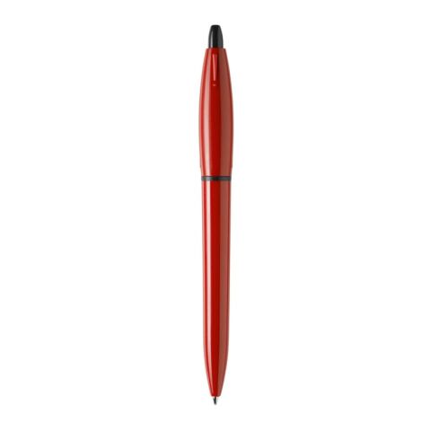 Kugelschreiber S! Extra hardcolour Rot Weiß-Schwarz | 1-farbiger Tampondruck | Clip | 30 mm x 5 mm | Nicht verfügbar