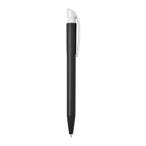 Kugelschreiber S45 Bio hardcolour Schwarz-Weiss | 1-farbiger Tampondruck | Clip | 25 mm x 6 mm | Nicht verfügbar
