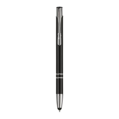 Kugelschreiber Alicante Stylus Schwarz | Gravur | 90° vom Clip | 55 mm x 6 mm | Nicht verfügbar