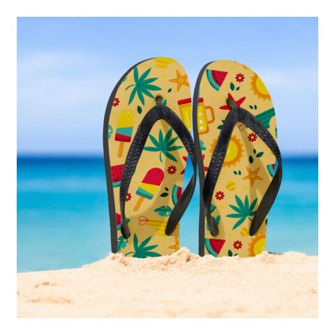 Flip Flops Größe XL 43/46 Sublimation Weiss