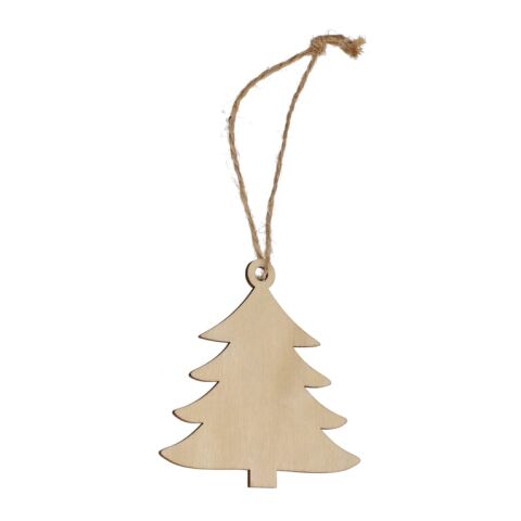 Baumförmiges Weihnachtsornament aus Holz Natur | ohne Werbeanbringung | Nicht verfügbar | Nicht verfügbar