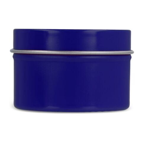 Dhyana-Duftkerze auf Pflanzenbasis in recycelter Dose Blau Weiss | ohne Werbeanbringung | Nicht verfügbar | Nicht verfügbar