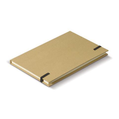 Karton Notizbuch A5 Braun | ohne Werbeanbringung | Nicht verfügbar | Nicht verfügbar | Nicht verfügbar