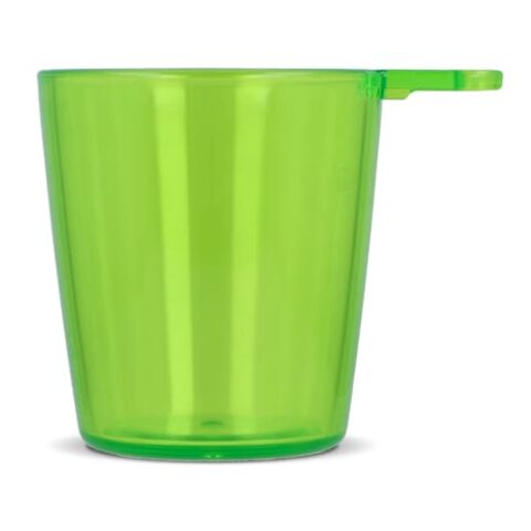 Festival-Shotglas mit Lanyard Dunkelgrün-Dunkelgrün | ohne Werbeanbringung | Nicht verfügbar | Nicht verfügbar