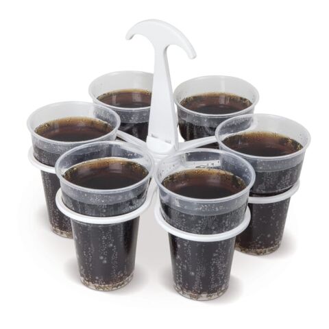 Der Original-Cupkeeper (Getränketräger) - Becher 18 cl-33 cl regenbogenfarben | ohne Werbeanbringung | Nicht verfügbar | Nicht verfügbar | Nicht verfügbar