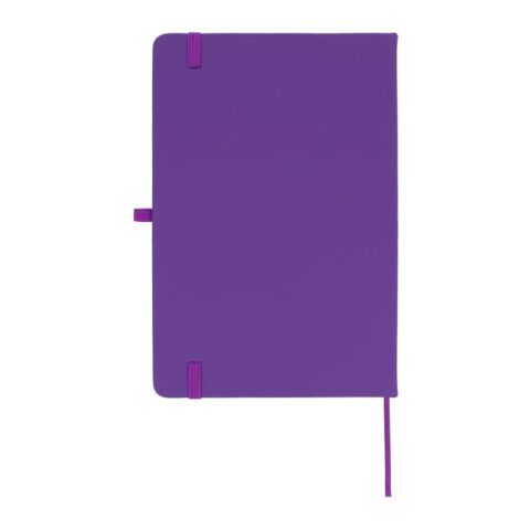 PU-Notizbuch Sora A5 Transparent Violett | ohne Werbeanbringung | Nicht verfügbar | Nicht verfügbar