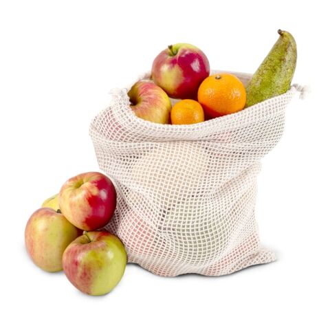 Wiederverwendbare Lebensmitteltasche OEKO-TEX® Baumwolle 25x30cm Ecru | ohne Werbeanbringung | Nicht verfügbar | Nicht verfügbar | Nicht verfügbar