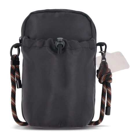 Croaabody Flaschenhalter-Tasche mit Paracord-Gurt Schwarz | ohne Werbeanbringung | Nicht verfügbar | Nicht verfügbar