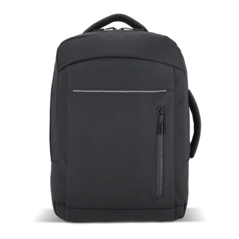 PU Osaka Laptop-Rucksack 30 x 14 x 42 cm 15 l Schwarz | ohne Werbeanbringung | Nicht verfügbar | Nicht verfügbar