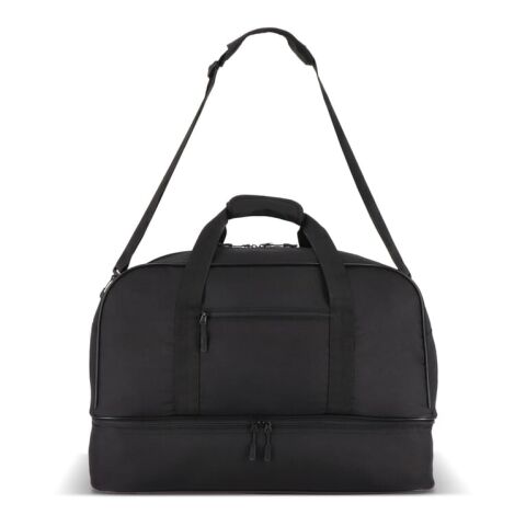 R-PET 600D Sport- und Reisetasche 55,5 x 25 x 36 cm 50 l Schwarz | ohne Werbeanbringung | Nicht verfügbar | Nicht verfügbar