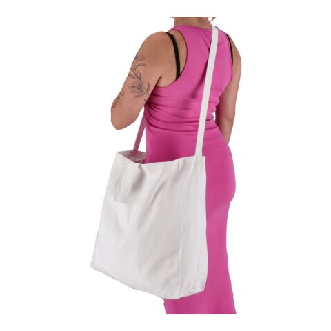 Tragetasche aus Baumwolle OEKO-TEX® 40 x 13 x 44cm 220g/m² Weiss | ohne Werbeanbringung | Nicht verfügbar | Nicht verfügbar