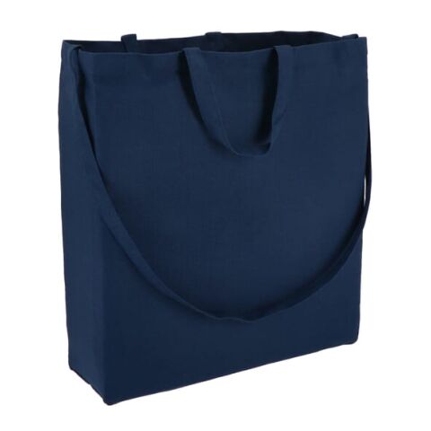 Tragetasche aus Baumwolle OEKO-TEX® 40 x 13 x 44cm 220g/m² Dunkelblau | ohne Werbeanbringung | Nicht verfügbar | Nicht verfügbar